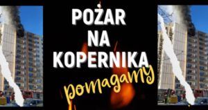 Pomoc dla ofiar pożaru na Osiedlu Kopernika
