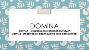 Domina kl.5/6