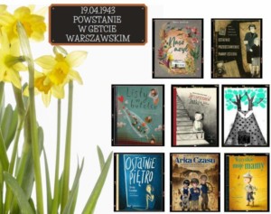 Plakat - powstanie w getcie warszawskim - lektury